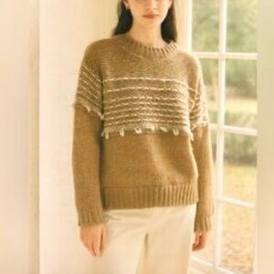 Anthropologie Elsamanda Alpaca Blend Sweater